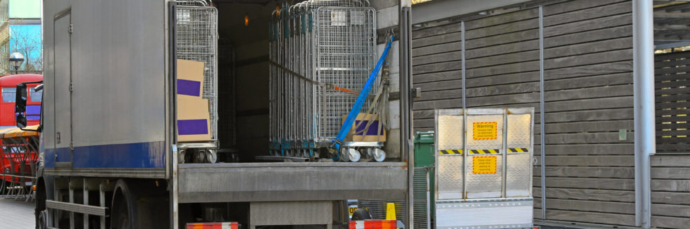 Delivery truck
